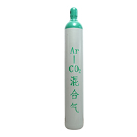 CE TUV approuvé 150bar 200bar 6kg 8kg 10kg cylindre d'argon en acier bouteille de gaz Co2 bouteille de gaz mixte avec marque Pi pour européenne