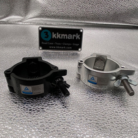 Kkmark Light Duty 100KG Global ADJ Mini Pince de fixation en aluminium pour truss 360° pour tubes de 2 pouces