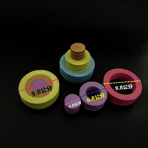 Ensemble de bobines principales en mousse de 10 cm, trois bobines pour l'assemblage de ligne de pêche - Product Image 1