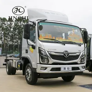 2024 Nueva plataforma 4x2 245hp Foton Otros camiones Van Cargo Camión de chasis de tamaño mediano para entrega interurbana