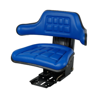 Asiento de suspensión para Tractor, Base de suspensión de aire para cortacésped duradera ajustable de varios colores para asiento de Tractor