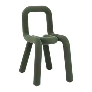 Özel şekil yaratıcı basit sandalye özel hat tarzı eğlence sırtlı sandalye