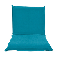 Canapé de sol pliable d'extérieur confortable - Fauteuil inclinable réglable sans pieds avec rangement pour la méditation et la détente