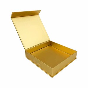 Tùy Chỉnh Sang Trọng Bao Bì Vàng Sô Cô La Từ Hộp Quà Tặng Với Logo - Product Image 1