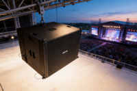 Speaker Line Array GEHR GL-10, Sistem Audio Profesional 10 inci, 250W RMS, untuk Panggung Konser Luar Ruangan dengan Power Amplifier