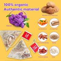 Thé pour l'estomac en gros, certifié GMP, naturel, marque privée, adapté aux problèmes d'estomac