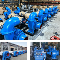 Pompe centrifuge agricole à flux mixte de 8 pouces avec moteur diesel 20 CV pour l'irrigation, le drainage et la lutte contre les inondations
