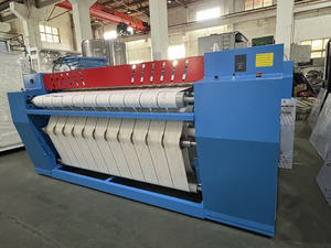 Séchoir à linge automatique 380V 18KW 100 places avec fonction repassage à plat pour hôtel, machine à repasser et à plier 1. pour repasser les draps - Product Image 5