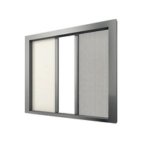 Fenêtres coulissantes en aluminium personnalisées, écoénergétiques, verre trempé NFRC AS2047, résistantes aux impacts d'ouragan, fenêtre en aluminium