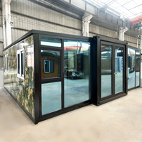 Maison préfabriquée de luxe de 40 pieds, structure en acier léger, installation rapide, couleur blanche/personnalisée - Maison d'été/bureau