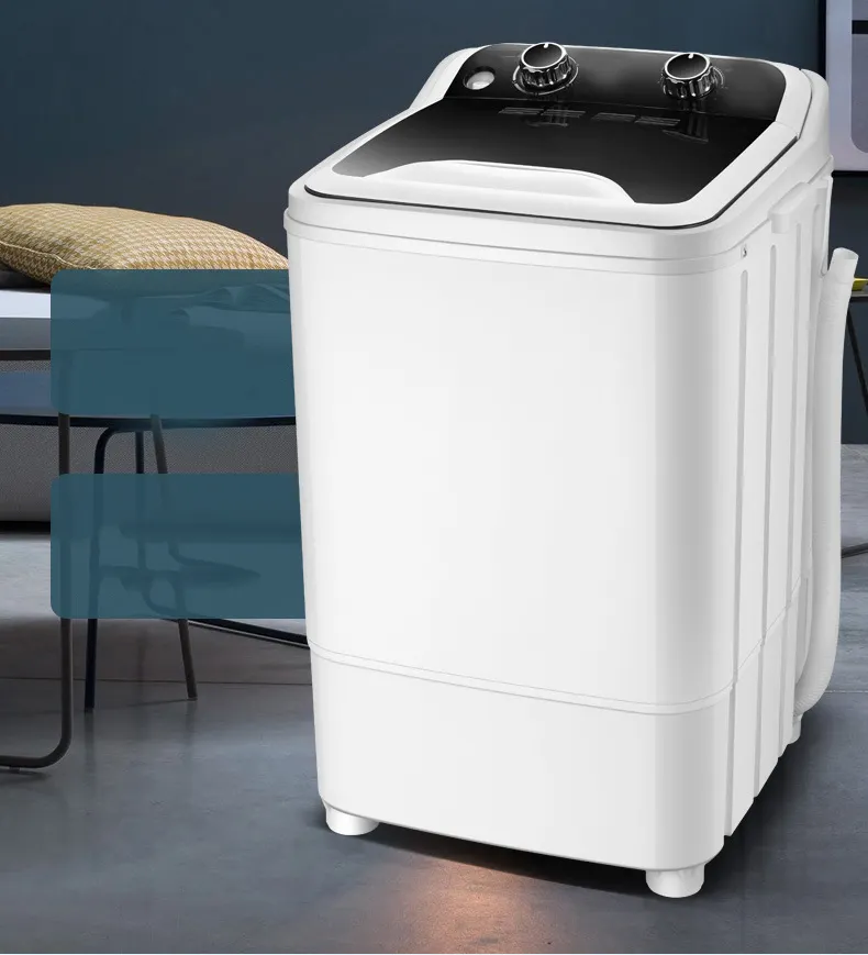 Lavadora semiautomática portátil con carga de ultrasonido, máquina de lavado de pantalones, electrodoméstico de lavandería