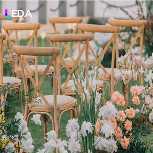 Silla de Comedor Apilable de Cuero PU, Diseño Moderno, para Exteriores, Bodas, Restaurantes y Hoteles, Venta Directa de Fábrica LEDA - Product Image 6