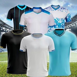 เสื้อเจอร์ซีย์ฟุตบอล2025ดีไซน์ใหม่เสื้อฟุตบอลจำนวนมากสำหรับทีม/ผู้ค้าปลีก - Product Image 1