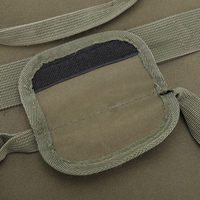 Sac isotherme de pique-nique pliable pour le camping en plein air, grande capacité, écologique, avec logo personnalisé, tissu Oxford 600D, vert