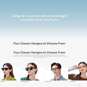 Infinix AI <b>Glasses</b> Pro Powered Eyewear 1080P Video Capture 12MP Ultra-Wide <b>Camera</b> AI Voice Assistant Real-Time Translation Touch - Product Image 3