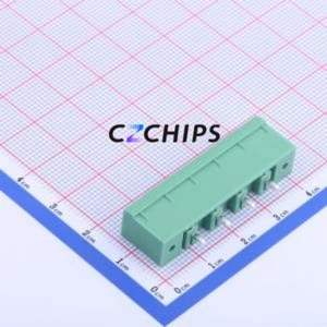 KF2EDGVM-7.5-4P Plug-in Terminal Block Through hole,P=7.5mm Connector Board-to-Board / Socket - Closed Screw Fixing 1x4P 7.5mm - Product Image 2