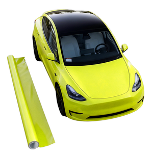 <span class=keywords><strong>HJN</strong></span> Marca HGM-001 Venta al por mayor de fábrica Foshan PET TPU 7.5mil Reutilizable 5 años de garantía Lujo Brillante Metálico Plum Explosion para Coche - Product Image 1