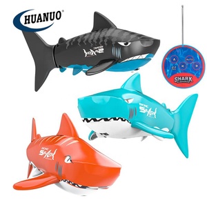 Mini RC Fish Toy Doble Impermeable Simulación Natación Antena Infrarrojo Columpio Cola Buceo Control remoto Tiburón - Product Image 1
