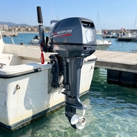 Pièce de rechange en alliage d'aluminium marin OEM en gros pour moteurs de bateaux de pêche 15 CV à démarrage manuel pour modèles populaires
