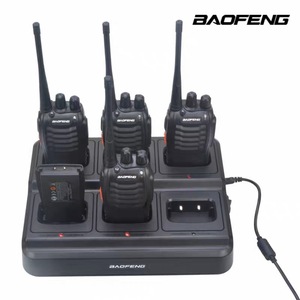 เครื่องชาร์จ 6 ช่องสำหรับวิทยุสื่อสาร 100-240V อินพุต 12V เอาท์พุต สถานีชาร์จแบตเตอรี่กันฝุ่น - Product Image 5