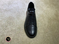 Chaussures de sport en cuir pour hommes, baskets de course, confortables, respirantes et personnalisées