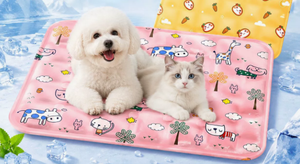 Cartoon Pet Cooling <b>Mat</b> Breathable Waterproof Collapsible Plastic Pet Pad Soft Anti-Slip for Dogs and <b>Cats</b> in Summer - Product Image 6