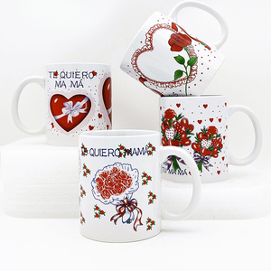 <span class=keywords><strong>Taza</strong></span> <span class=keywords><strong>de</strong></span> Cerámica Floral Personalizada, Regalo <span class=keywords><strong>para</strong></span> <span class=keywords><strong>el</strong></span> Día <span class=keywords><strong>de</strong></span> la Madre, Diseño <span class=keywords><strong>de</strong></span> Logotipo Único, Recuerdo <span class=keywords><strong>para</strong></span> Mamá - Product Image 6