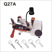 Duplicadora de Llaves Universal WenXing 268 de Alta Seguridad, Cortadora Manual con Funcionamiento a Batería 110V/220V para Llaves de Auto y Hogar