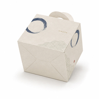 Caja de Papel Plegable con Logotipo Impreso Biodegradable Personalizada, Embalaje de Cartón al por Mayor para Galletas, Bizcochos y Donas