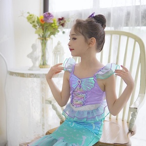 Costume <span class=keywords><strong>de</strong></span> princesse <span class=keywords><strong>Ariel</strong></span> <span class=keywords><strong>Robe</strong></span> <span class=keywords><strong>de</strong></span> sirène pour petites filles - Product Image 5