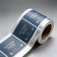 Rouleau d'étiquettes en relief ECO avec texture gaufrée, auto-adhésif, motif en relief et toucher luxueux