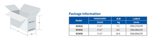 ปั๊มน้ำหอยโข่ง SUOU SCM22 ขนาดใหญ่สำหรับใช้ในบ้าน  ยกน้ำได้ระยะต่ำ สำหรับน้ำสะอาด เหมาะสำหรับการหมุนเวียนน้ำในบ้านเรือนและการรดน้ำในฟาร์ม - Product Image 2