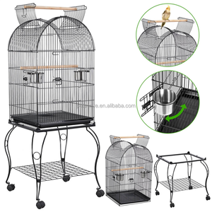 Büyük açık oyun üst papağan kafesi kuş kafesi bütçeleri Parakeets Lovebirds için kafes - Product Image 2