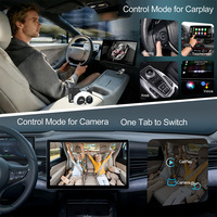 Adaptateur CarPlay sans fil portable Meihua pour voiture, caméra embarquée et moniteur pour bébé sur siège arrière avec garantie d'un an