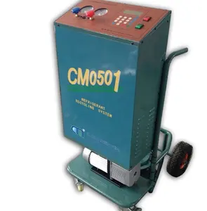 Trolley Type Movable Car A/C Gas R134a R22 Refrigerant Recovery Charging Recharge Machine For Sale