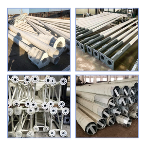 Hepu OEM ngoài trời ánh sáng đường phố cực bát giác thép chiếu sáng cột với chất lượng cao Nhà sản xuất giá - Product Image 5