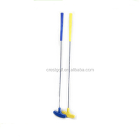 Mini putter de golf portable avec poignée en caoutchouc, accessoire essentiel pour le club de golf