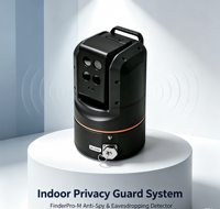 Localisateur de caméra espion haute précision, intérieur 360° °   Scanner d'équipements d'enregistrement cachés, autre produit de protection de sécurité