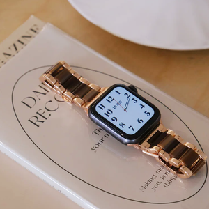 <span class=keywords><strong>Bracelet</strong></span> de remplacement en acier inoxydable, <span class=keywords><strong>bracelet</strong></span> de mode pour femme, compatible avec le <span class=keywords><strong>bracelet</strong></span> <span class=keywords><strong>Apple</strong></span> <span class=keywords><strong>Watch</strong></span> pour la série IWatch - Product Image 4
