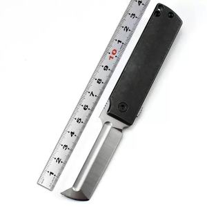 Navaja Plegable de Acero Inoxidable de Alta Dureza, Marca HK, Modelo FB070, para Bricolaje, Campismo, Defensa Personal - Product Image 1