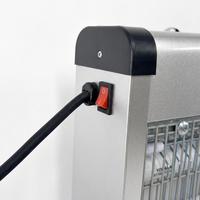 Piège à moustiques et à mouches électrique de qualité commerciale JX70 avec tube LED UV anti-explosion 2*6L à revêtement en poudre