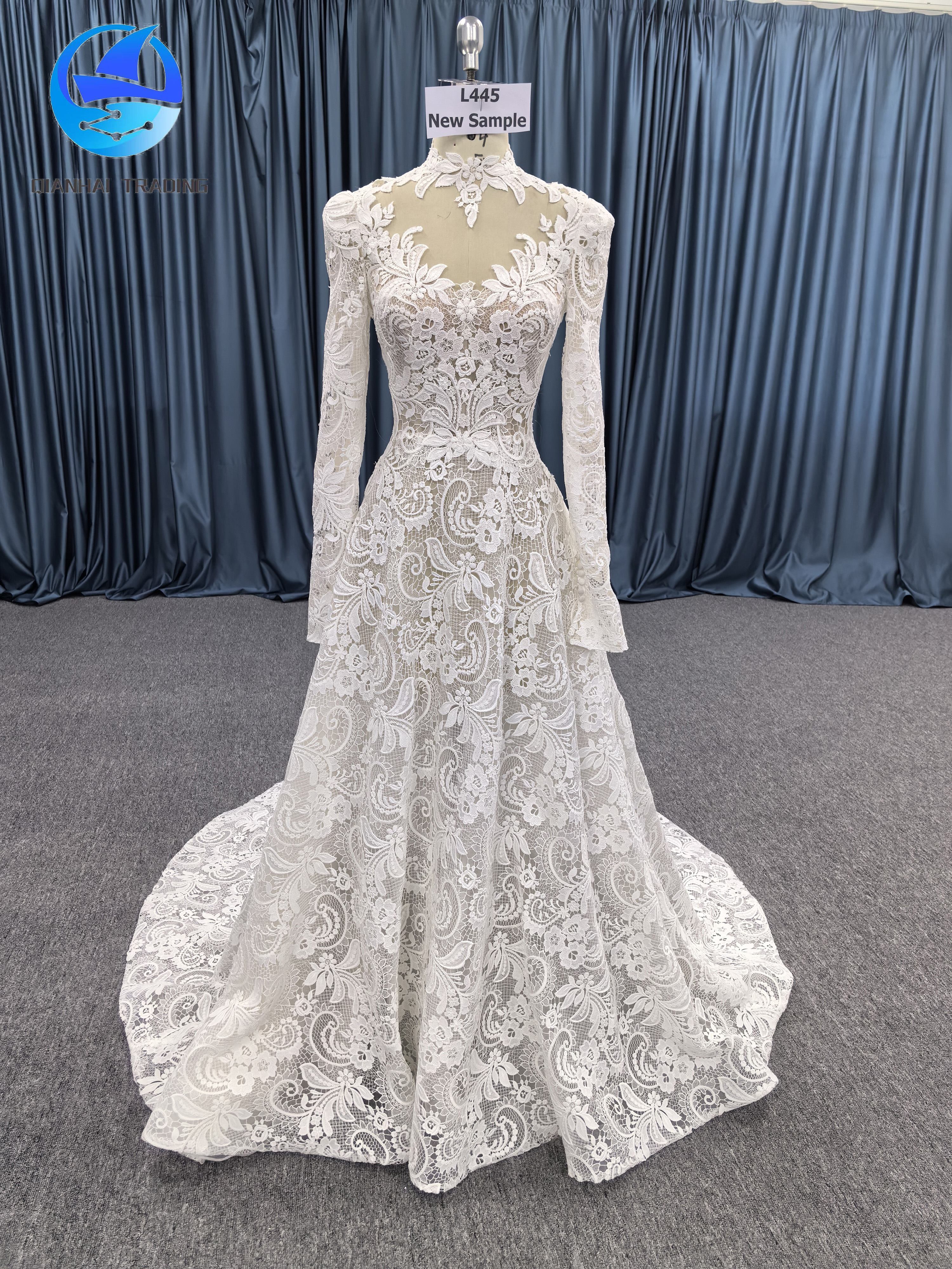 fitted lace wedding dress Amazon.com: GREOENEL Amor Saudi Arabia Sequins Mermaid Wedding Dress High  Neck Bridal Gowns Crystal Bride (as1, Alpha, one_Size, Regular, Regular)  White : Clothing, Shoes & Jewelry