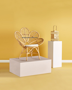 เก้าอี้หวายถักมือสำหรับเด็กสำหรับงานปาร์ตี้ตกแต่งที่นั่งธรรมชาติสำหรับวันเกิดห้องนั่งเล่นของเด็กทารกห้องครัวห้องนอนสวน - Product Image 1