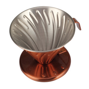 ที่วางแก้วกันลื่นเกรดอาหาร สำหรับ 1-2 แก้ว สแตนเลสสตีล ใช้ซ้ำได้ สำหรับดริปกาแฟ - Product Image 3