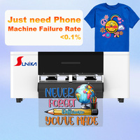 Impresora DTF Sunika AI F1080, No Requiere Computadora, Control Remoto por Teléfono, Impresión desde Memoria USB, Mantenimiento Automático, Riel Guía Silencioso, para Regalos Personalizados