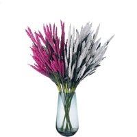 Vente flash : Fleur de lavande artificielle en mousse, 64 cm, tige de fleur de lavande en mousse pour la décoration de table, de la maison et de mariage