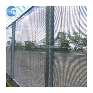 Pagar keamanan 358 penjara dapat disesuaikan pagar kawat keamanan 358 pagar jaring tahan air plastik logam antimemanjat 358 pagar keamanan