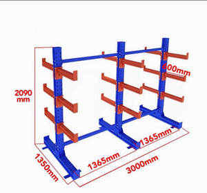 מתלה זרועות למשטחים מסוג Drive-In  עשוי מפלדה כבדה, בעל קיבולת של 200 ק\"ג - Product Image 3