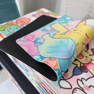 Tapis de souris de jeu chauffant à motif personnalisé, design abstrait personnalisé, base en caoutchouc antidérapante, surface lisse, tapis de bureau - Product Image 5