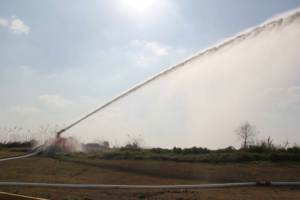 Unbemannter Feuerlösch roboter mit Wärme bild kamera und Wasser-/SCHAUM-System, Raupen ketten für Industrie anlagen und Tunnel feuer - Product Image 5